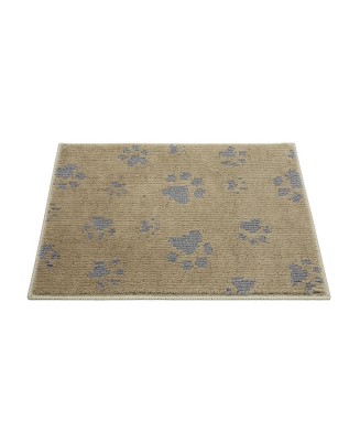 Cute Puppy Paw Print Rug