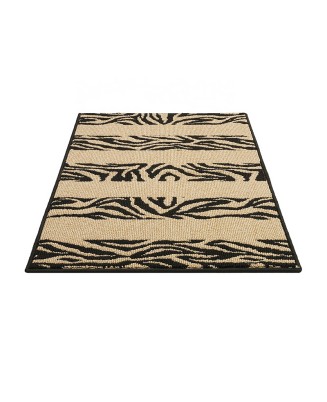 Zebra Stripe Specialty Rug