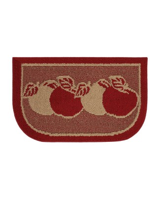 Semi-Circle Apple Pattern Rug