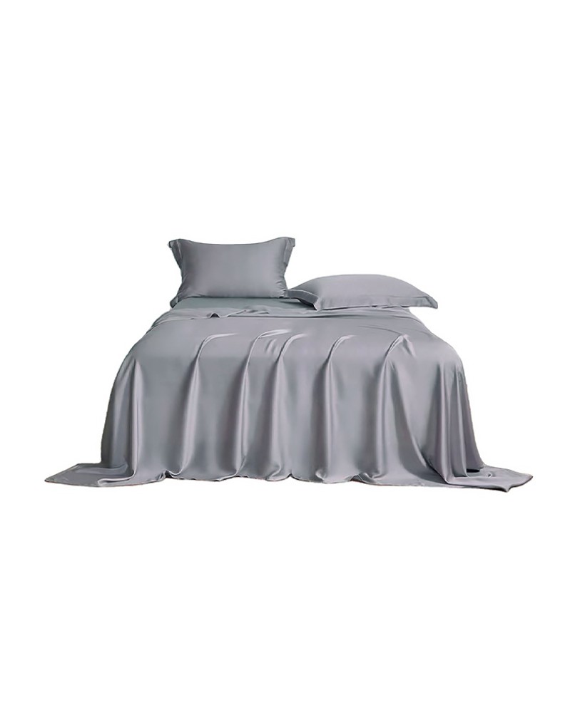 Solid Color Bamboo Fiber Bedding Set