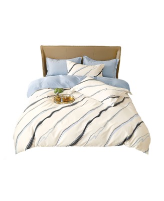 Pure Cotton Comfortable Bedding Set (4-Piece)