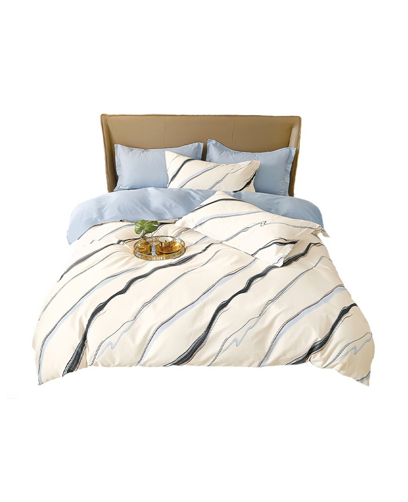 Pure Cotton Comfortable Bedding Set (4-Piece)