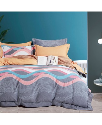 Home Textile Brushed Cotton 4-Piece Bedding Set