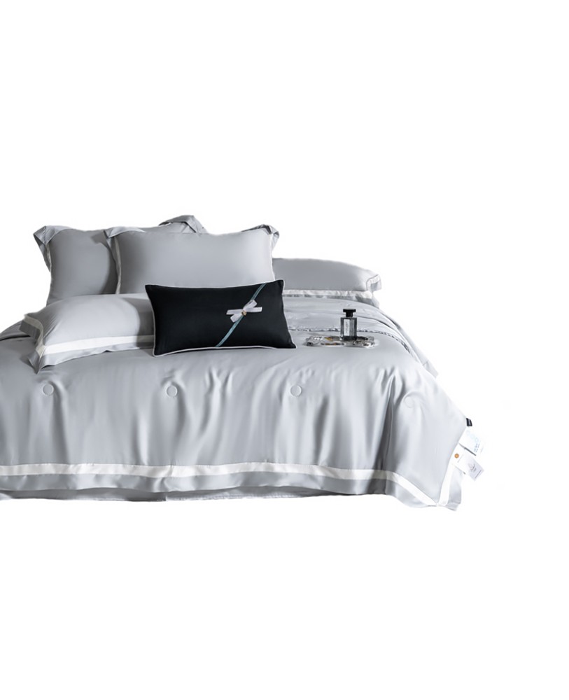 Natural Breathable 4-Piece Bedding Set