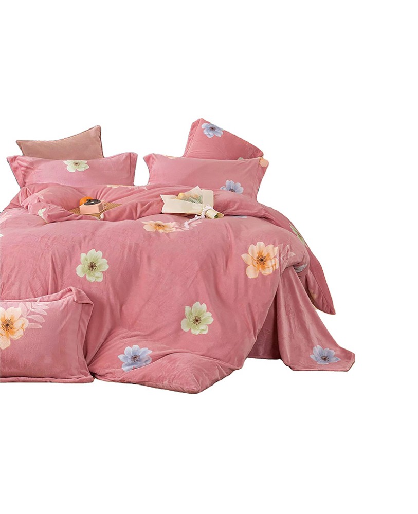 Soft and Cozy Flannel 4-Piece Bedding Set