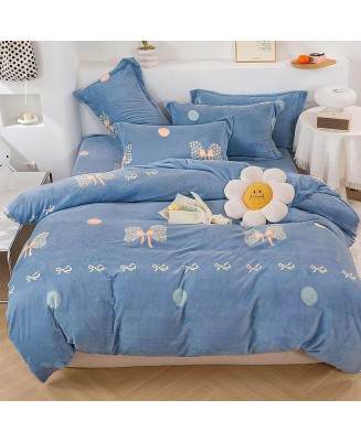 Soft and Cozy Flannel 4-Piece Bedding Set