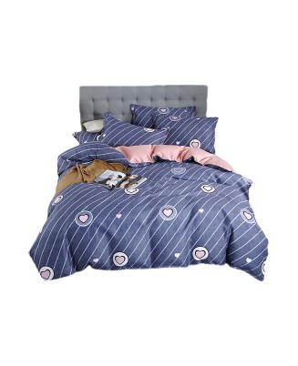 Soft Floral 4-Piece Bedding Set