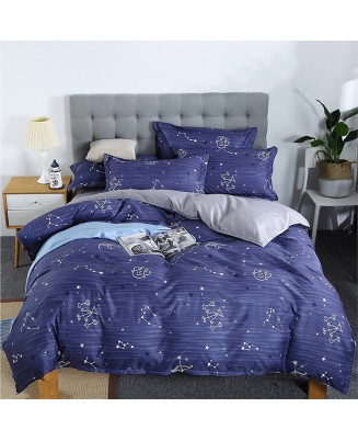 Soft Floral 4-Piece Bedding Set