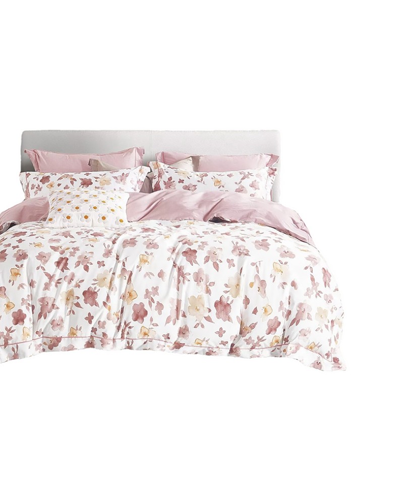 100% Cotton Printed 4-Piece Bedding Set