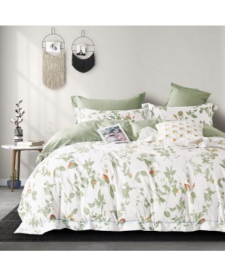 100% Cotton Printed 4-Piece Bedding Set