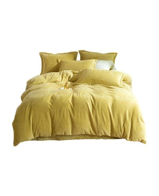 Flannel 4-Piece Bedding Set