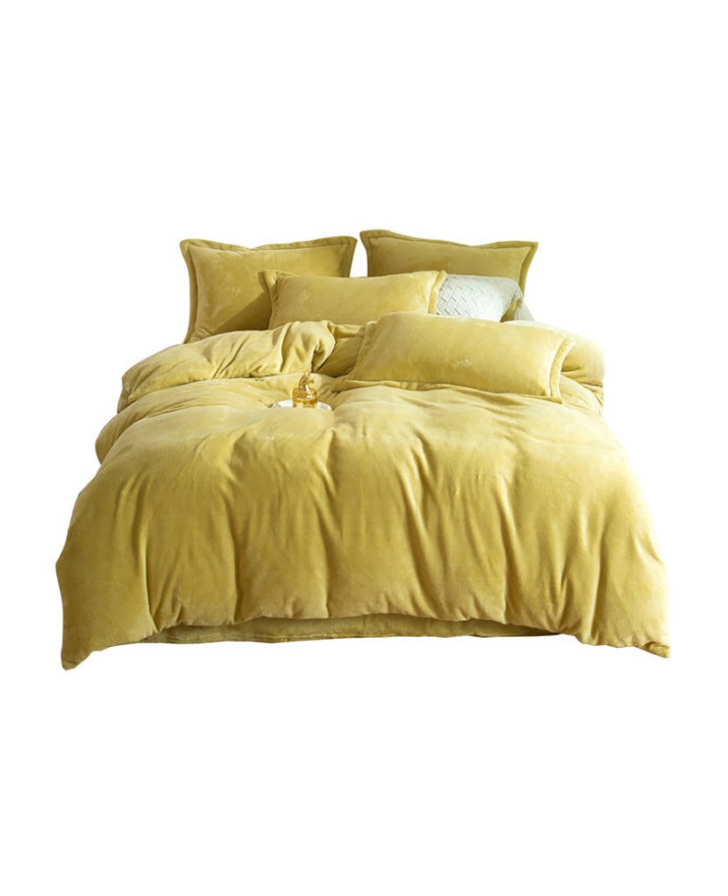 Flannel 4-Piece Bedding Set