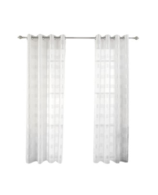 White Sheer Curtain