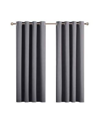 Gray Blackout Curtain