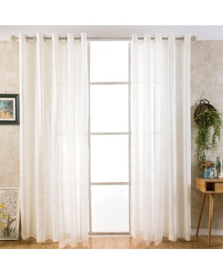 Tulle geometric transparent curtains Tulle geometric transparent curtains