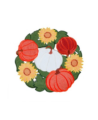 Pumpkin Flower Hollow Placemat