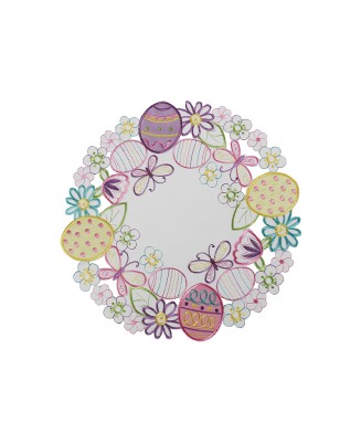 Colorful Lace Hollow-Out Placemat