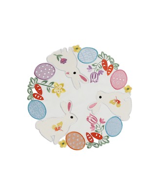 Colorful Rabbit Placemat