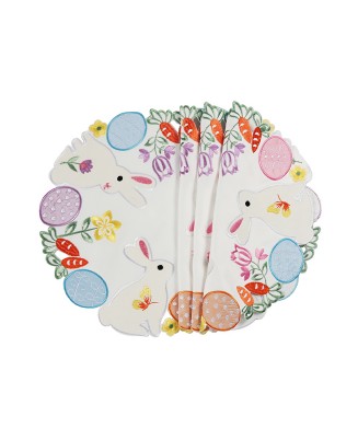 Colorful Rabbit Placemat
