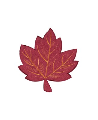 Red Maple Leaf Table Placemat