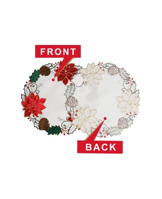 Christmas Felt Round Placemat