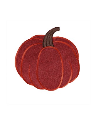 Red Pumpkin Table Mat