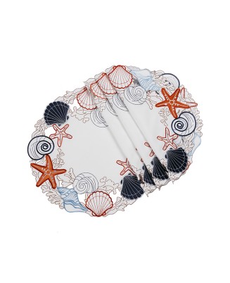 Round Ocean Element Placemat