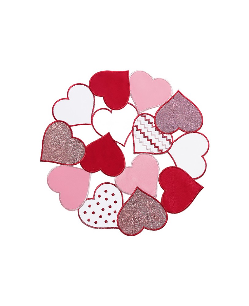 Heart Hollow-out Placemat