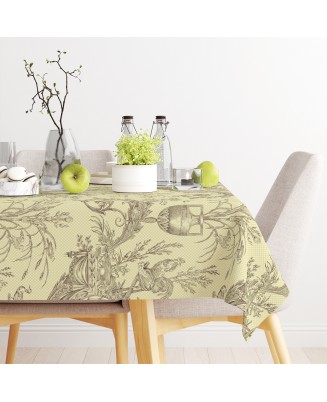 Printed Rectangular PE Tablecloth Printed Rectangular PE Tablecloth