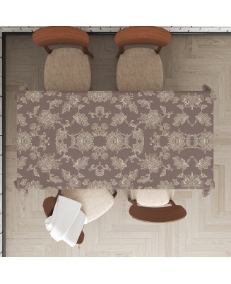 Stain-Resistant Floral Tablecloth Stain-Resistant Floral Tablecloth