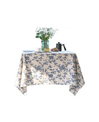 Vintage Floral Tablecloth