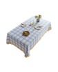 Minimalist Checkered Tablecloth