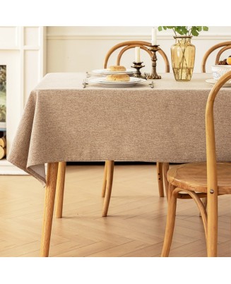 Waterproof Linen-Texture Tablecloth Waterproof Linen-Texture Tablecloth