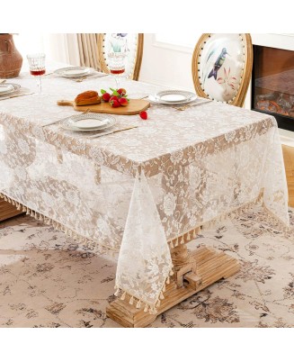 Lace Edge Knitted Tablecloth Lace Edge Knitted Tablecloth