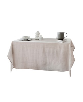 French-Style Pure Linen Tablecloth