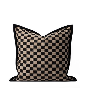 Checkered Cushion Cover