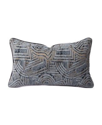 Minimalist Geometric Stripe Pillow Cover