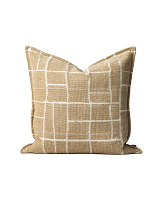 Cotton Linen Geometric Cushion Cover